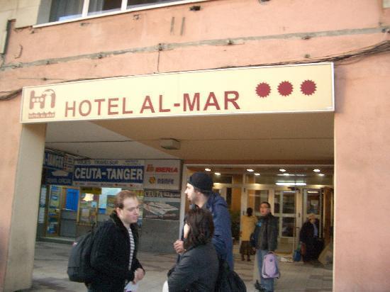 Al-Mar Hotel Algeciras Buitenkant foto